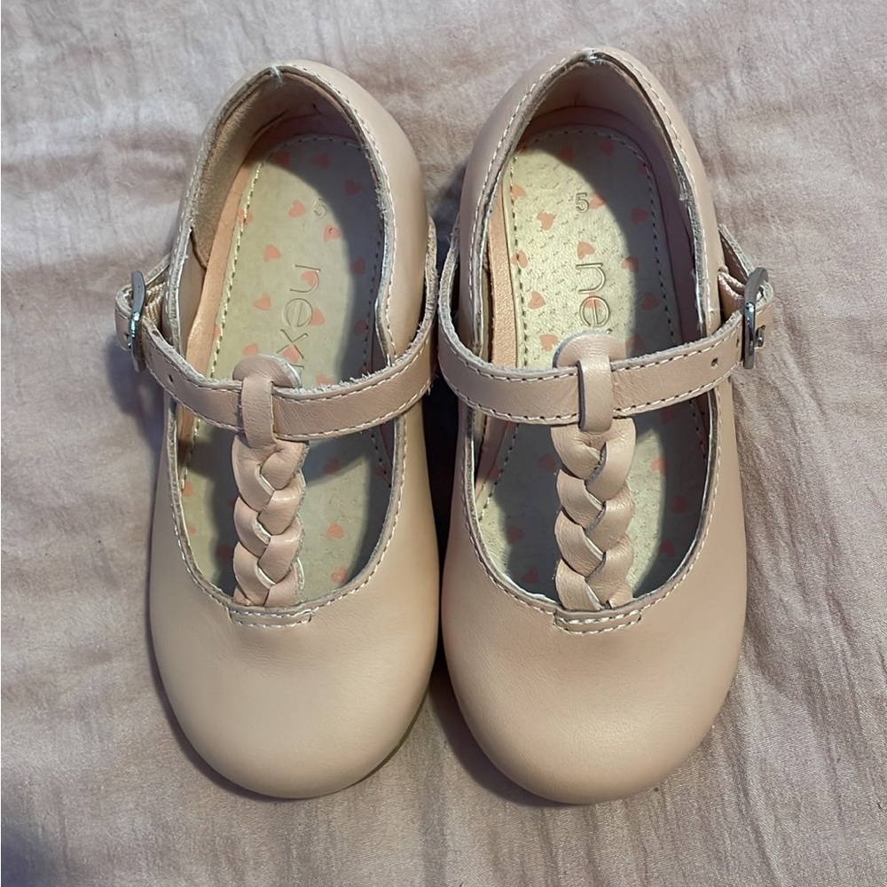 Next UK Mary Jane Ballet Flat toddler girl shoes